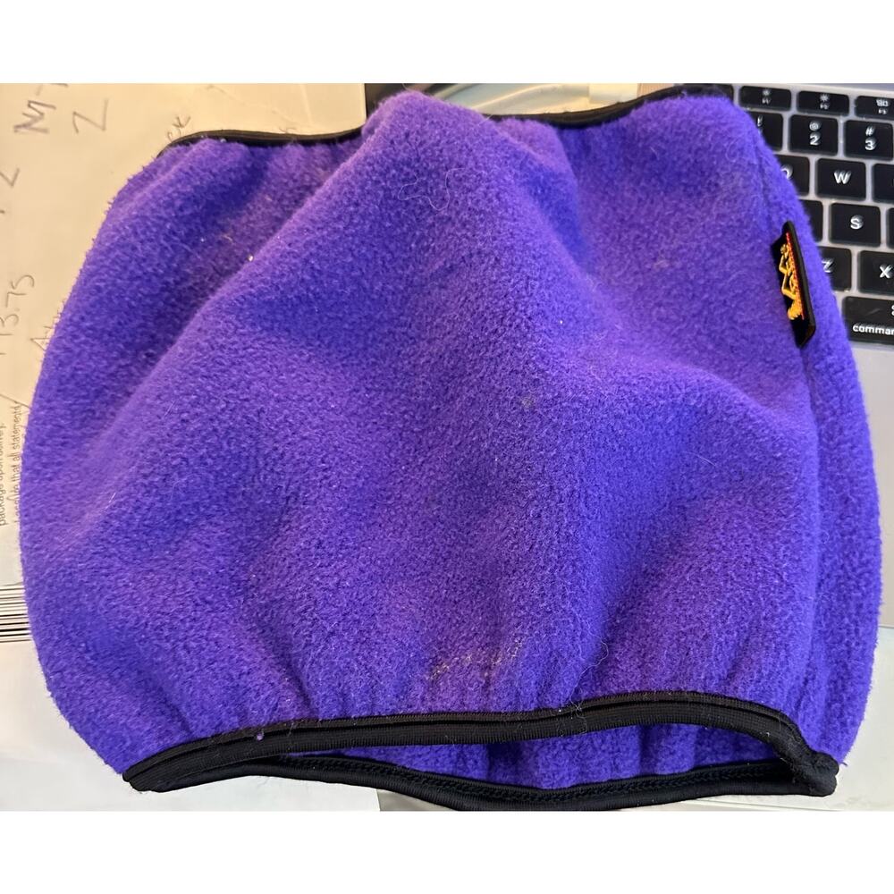 Vintage REI Made in USA Neck Warmer Purple One Size